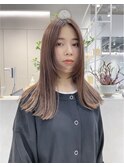  くびれヘア/顔周り/韓国/ボブ/レイヤーカット/カラー/表参道