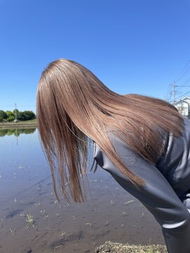 ヴァーディ オモテサンドウ(Vardy omotesando) ベージュカラー・ダブルカラー・ケアブリーチ・ロングヘア