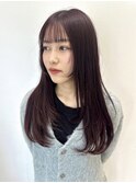 layer cut/cherry brown