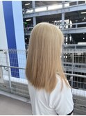 ブランドミルクティーベージュ_肩下