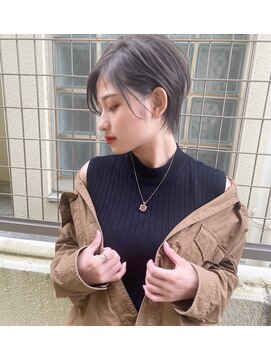 グランジュテ(grandjute) レイヤーカット　カラー　ハイライト　デジタルパーマ