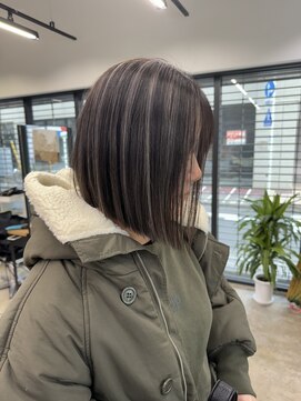 エガオ 藤沢店(EGAO) コントラストハイライト