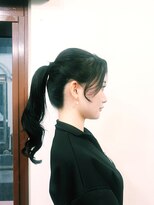 ワンイレブン 新橋銀座口(ONE_ELEVEN)&nbsp;韓国系　ポニーテール