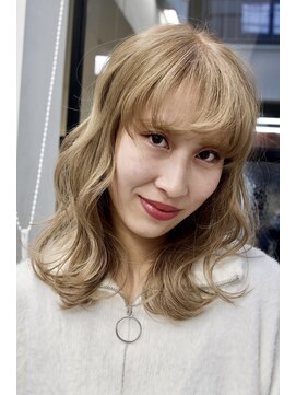 ラック 表参道(LUCK) ハニーブラウン/ニュアンスカラー/ローレイヤー/シルキーカラー