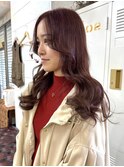 ブリーチ無し×チェリーレッド