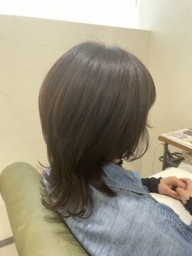 ニコ 四街道(nico) カーキグレージュ◎ 春らしいくびれミディアム　くせ毛ok◎