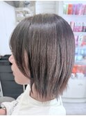 ぱっつんボブ