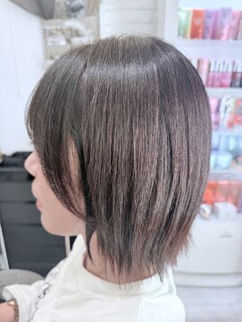 ヘアメイクゼロ 坂戸駅前店(hairmake zero) ぱっつんボブ