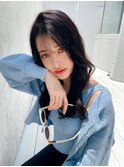 ミニウルフレイヤーカット顔周りカット前髪カット韓国ロング銀座
