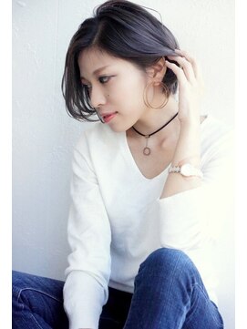 ルモア(RUMOR) Rumor×美首・小顔ショート『黄金バランスハイライト』