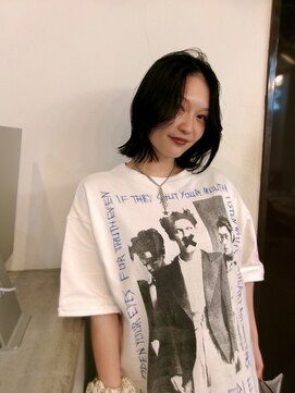 チクロヘアー(Ticro hair) @nkkn15 透けblack