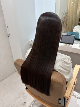  髪質改善／オーガニックカラー／艶髪