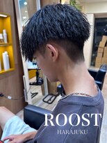 ルースト 原宿店(ROOST)&nbsp;MEN’S HAIR/サーフカール/ツイストスパイラル/髪質改善/原宿