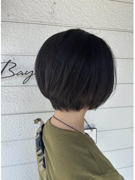 似合わせカット丸みショートくびれショートボブ