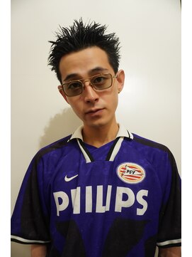 ランプ 代官山(the lamp) メンズ大人上品ストリートスパイキーショートメンズショート