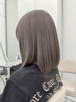 エニフォーイーストハム(Eni for eastham)&nbsp;ケアブリーチ/透明感グレージュ/ボブ