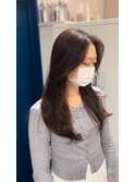 髪質改善×春透明感カラー