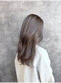 ラベンダーアッシュ × ロング