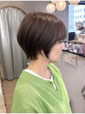 クールショート/白髪前髪/ショートボブ/20代30代40代50代/横浜