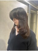 海外風レイヤーカット