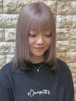 リン(Lin.)&nbsp;ピンクグレージュ×ブラック