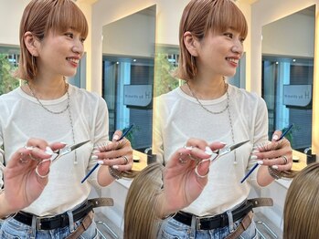 エイチバイシオミエイチ 神戸三宮(H by shiomi H)の写真/《KAMICHARISMA2024受賞》高い技術と抜群のセンスであなただけの理想の似合わせスタイルを実現します!
