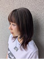 パウダーヘアー(powder hair)&nbsp;顔周りレイヤー
