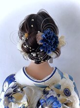 タクミ(Takumi) 成人式に大人気♪カチモリ★リボンシニヨン