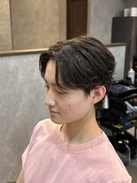 ザ クラン バイ ヘッドライト 仙台長町店(THE CLAN by HEADLIGHT) 【人気パーマ】センターパート×ニュアンスサーフ