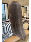 髪質改善　髪ドラストレート