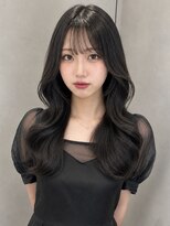 オニキス(ONYX)&nbsp;夏っぽい艶カラー×韓国風ロング