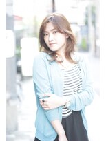 ナナナ パレナ 宝塚店(nanana parena) 小顔は創れる!!クビレでニュアンスミディアム【nananaparena】