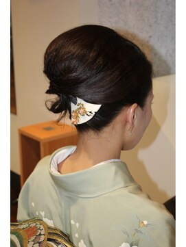 オズ ヘアーアンドトータルビューティー(OZ hair&total beauty) ロング×和装アップ×訪問着
