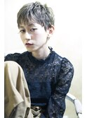 【UniQ・小笹】ダブルカラー×こなれアッシュ×ベリーショート