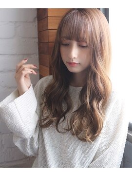 チョビー 銀座(chobii) 道村/デジタルパーマ/シースルーバング/ブランジュ/イルミナ/