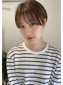 【アフロート畑中】ナチュラルマッシュショート