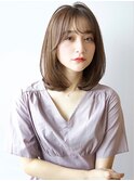 湿気にも強い◎まとまる大人ミディ×2Way前髪【アフロート京佳】
