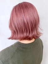 アイティーバイアルバム 藤沢店(IT by ALBUM) ピンクボブ_くびれヘアビタミンカラーメルティカラー_ba338751