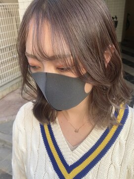 グロウ 上野御徒町(grow) マロンベージュ/かきあげ/ニュアンスマッシュ[上野/御徒町］