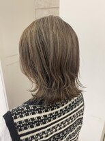 ベック ヘアサロン(BEKKU hair salon) グレージュカラーと大人女子ウルフカット