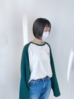 ゴーズゴードットビー 吉祥寺(go s go .b)&nbsp;おんまゆ可愛いぷつっとボブ【吉祥寺】