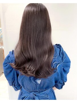 プラグ バイ ネオリーブ(plug by neolive) 大人ガーリー/チョコレート×髪質改善 [髪質改善/縮毛矯正]韓国T