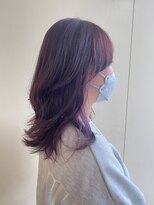カシェ リタ ヘアー(CACHE'&RITA HAIR)&nbsp;ツヤ感◯ポイントカラー◯ピンクパープル◯ラベンダーピンク