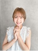 くびれショート×ホワイトミルクティー