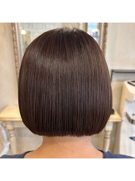 シェア(SHARE hair make works) 【SHARE】 ☆お客様スタイル☆ミニボブ