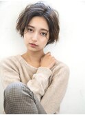 カジュアル×ジェンダーレスショート