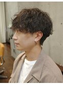 波巻きスパイラルパーマ