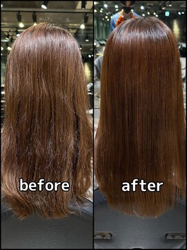 エノア 表参道(ENORE) ドライヤーで乾かしただけでサラ艶にまとまる弱酸性縮毛矯正