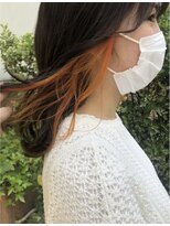 プラム(plum.)&nbsp;オレンジインナーカラー