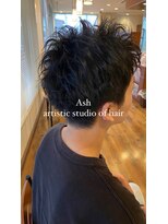 アッシュ アーティスティック スタジオ オブ ヘア(Ash artistic studio of hair) スパイキーショート